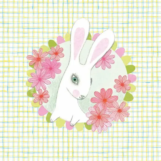 Djeco Schmuckschatulle mit Spieluhr Hase und Schmetterling