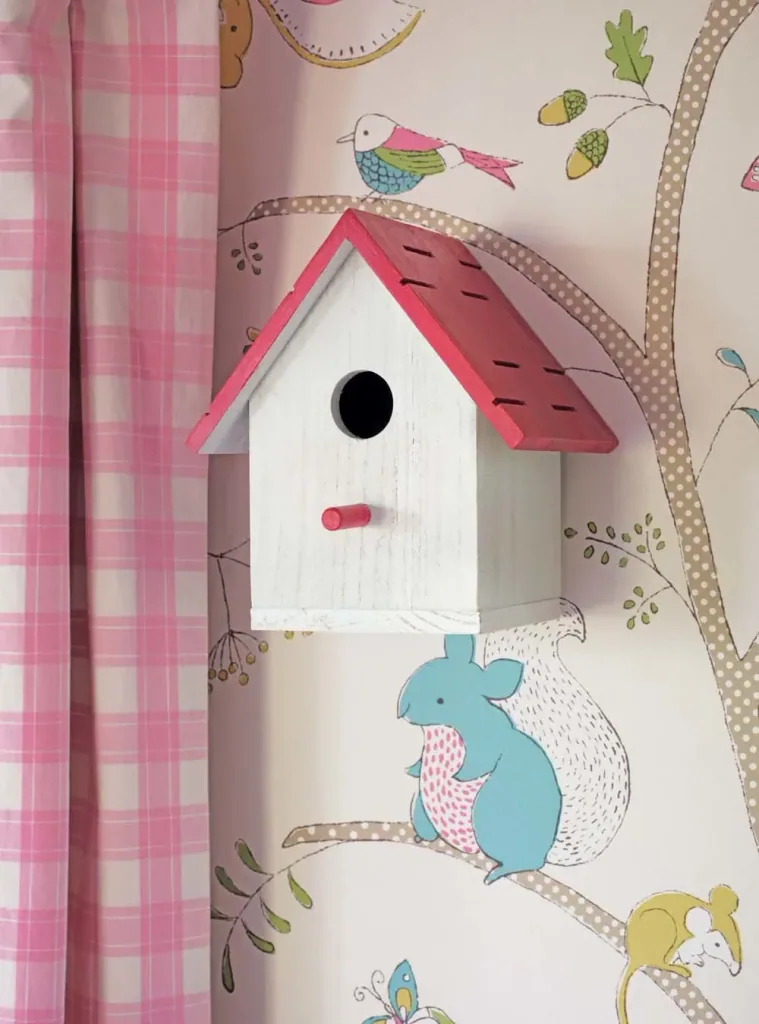Little Sanderson Abracazoo Tapete Baumtiere hellblau creme