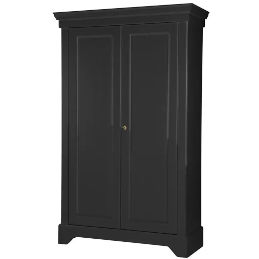 Woood Kleiderschrank Isabel schwarz