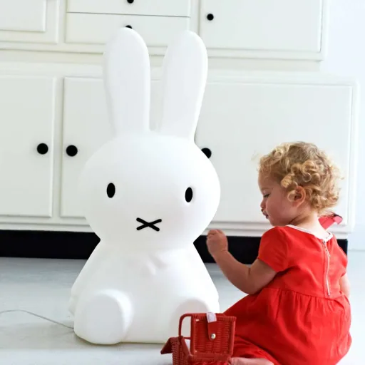 Mr Maria Lampe Miffy weiss