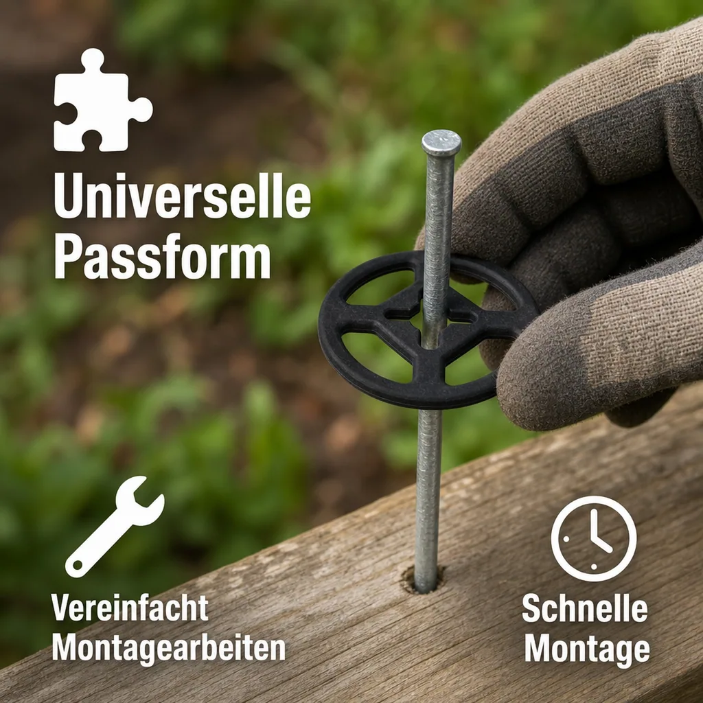 Unterlegscheibe Universal, Beilagscheibe, 4,5cm
