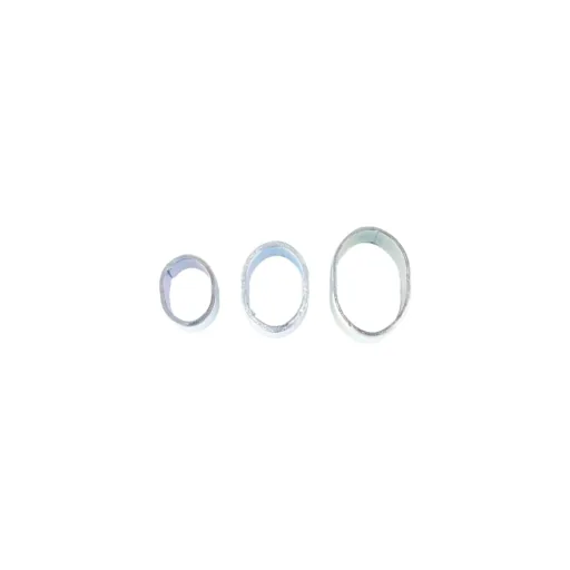 Seilklemmen, Drahtseilklemmen, Seilverbinder, verzinkt für 6 mm Seile