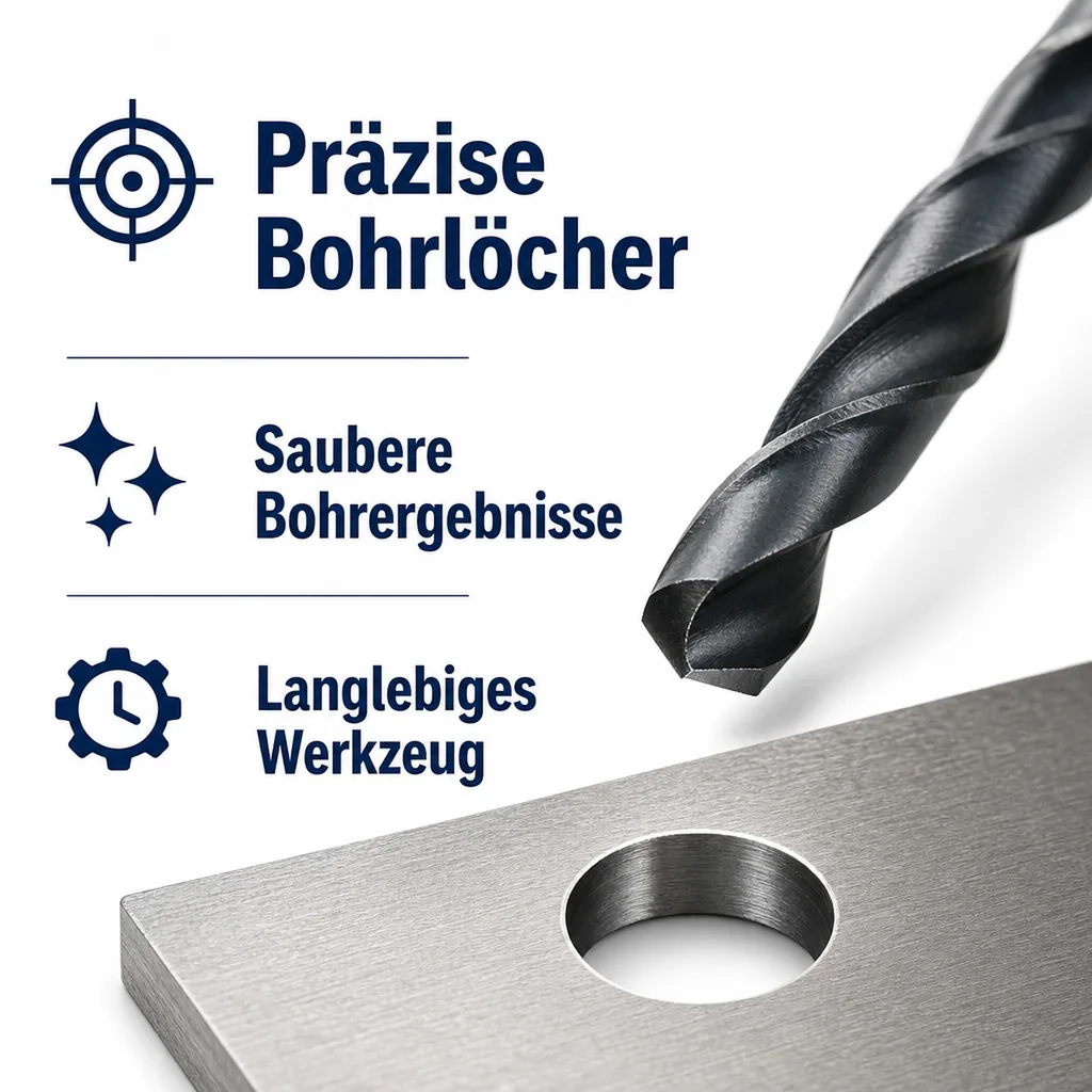 Spiralbohrer 4mm HSS-R, DIN 338, rollgewalzt