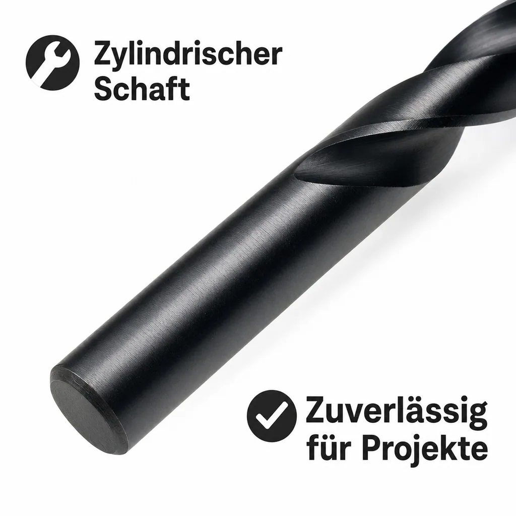 Spiralbohrer 4mm HSS-R, DIN 338, rollgewalzt