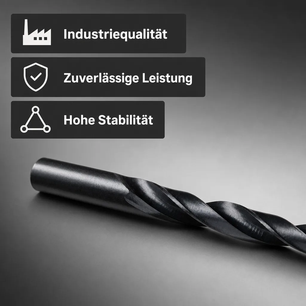 Spiralbohrer 5mm, HSS Bohrer, Metallbohrer, DIN 338