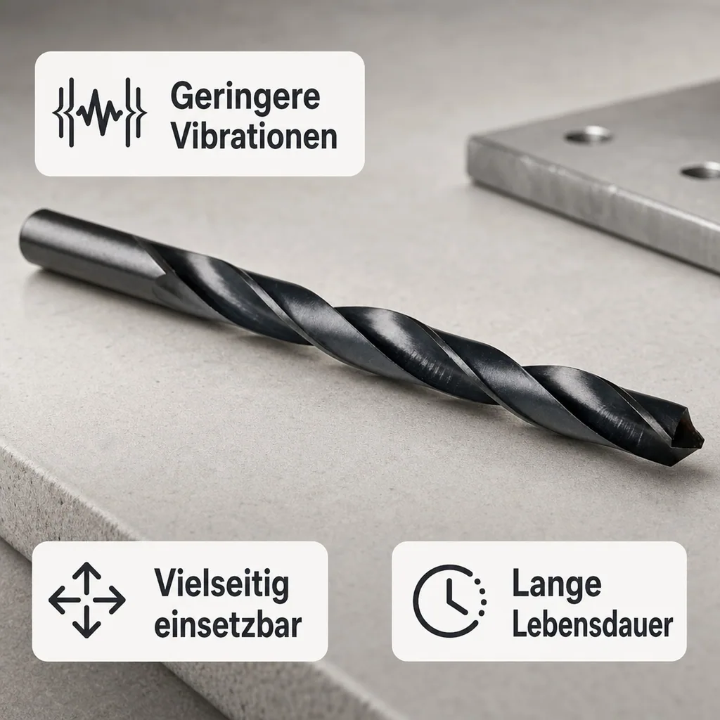 HSS Spiralbohrer, DIN 338, rollgewalzt, 5,5 mm