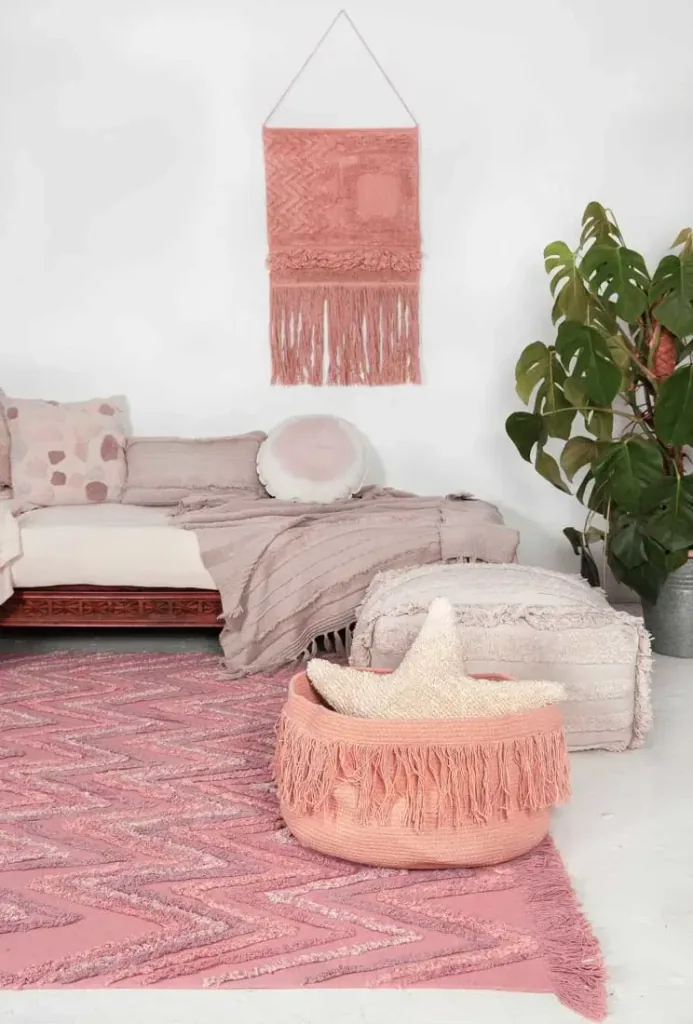 Lorena Canals Bodenkissen / Sitzpuff "Air" natur
