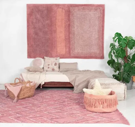 Lorena Canals Bodenkissen / Sitzpuff "Air" natur