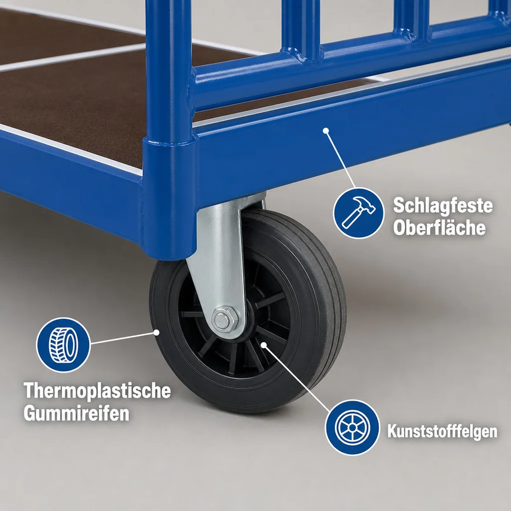 Streben Doppel-Stirnwandwagen 500 kg Typ M (TG)