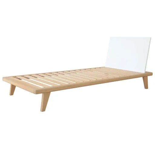 Laurette Kinderbett Zen 100 x 200, Farbe der Flächen: Weiss