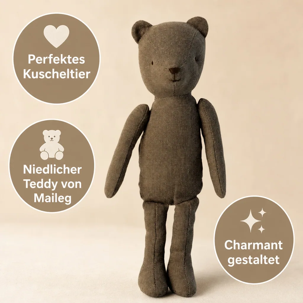 Maileg Stofftier Teddy Papa khaki