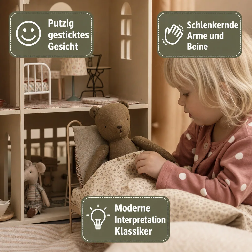 Maileg Stofftier Teddy Papa khaki