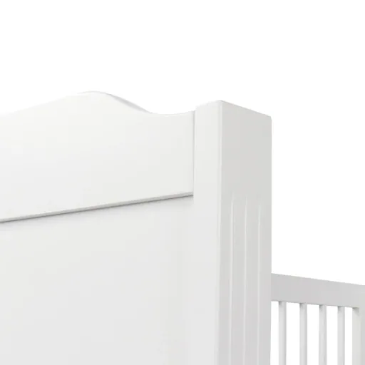 Maison Charlotte Babybett  umbaubar Opera 70 x 140 cm weiss