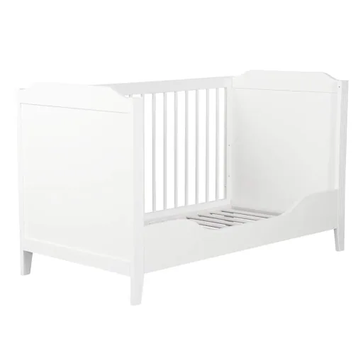 Maison Charlotte Babybett  umbaubar Opera 70 x 140 cm weiss