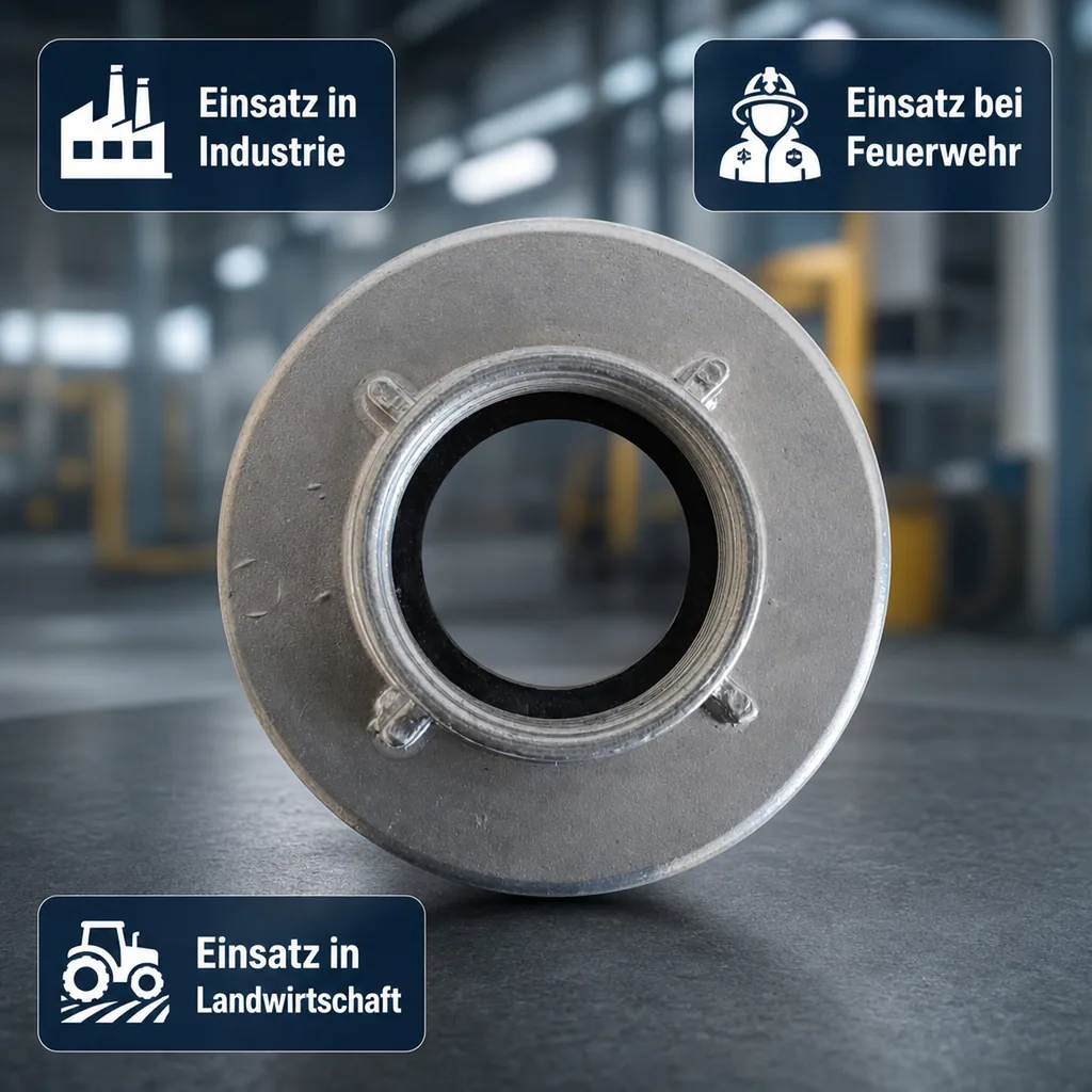 Storz System C Kupplung mit 1 1/2"IG