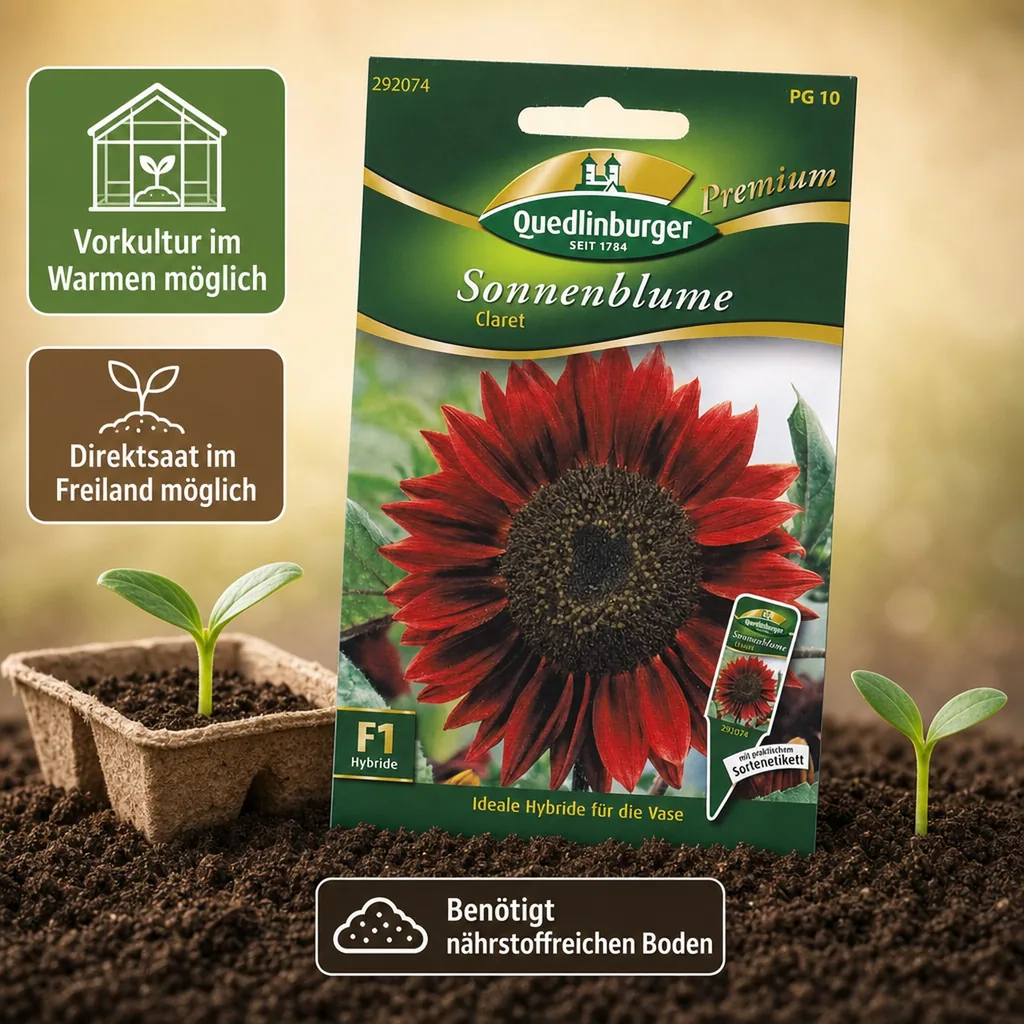 Sonnenblumen, Claret