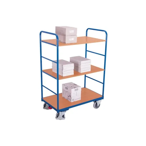 Etagenwagen hoch 5 Böden 250 kg Traglast Typ L + EasySTOP