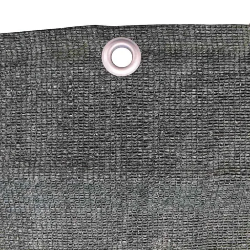 Bauzaunblende 2x12m grün, Sichtschutznetz, Zaunblende mit Ösen