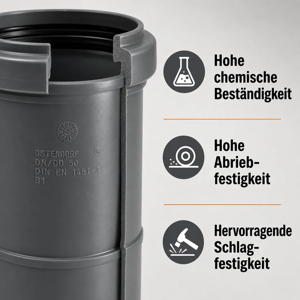 HTsafeL Langmuffe DN/OD 50