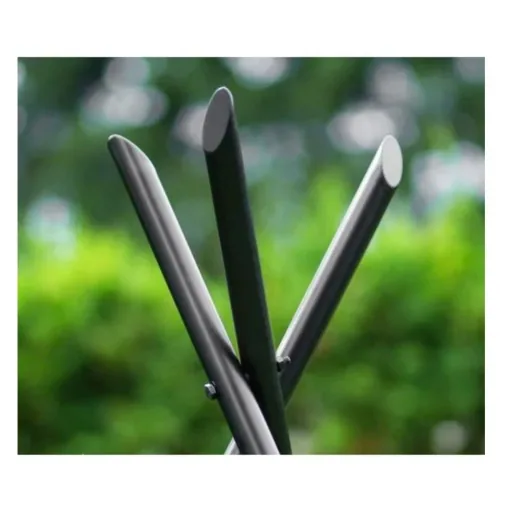 Schwenkgrill Dreibein, 210 cm, Doppelrost, Naturstahl, Gartengrill