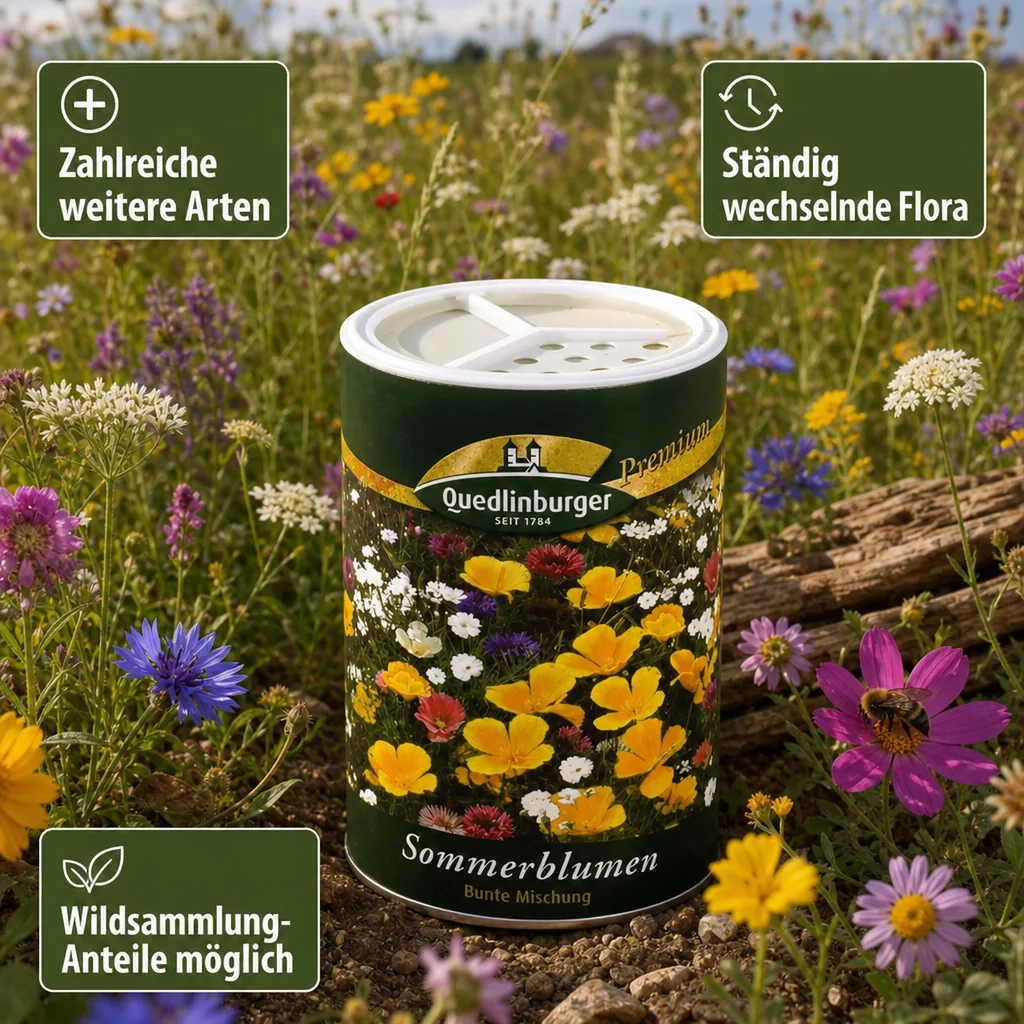 Sommerblumenmischung Dose 100g