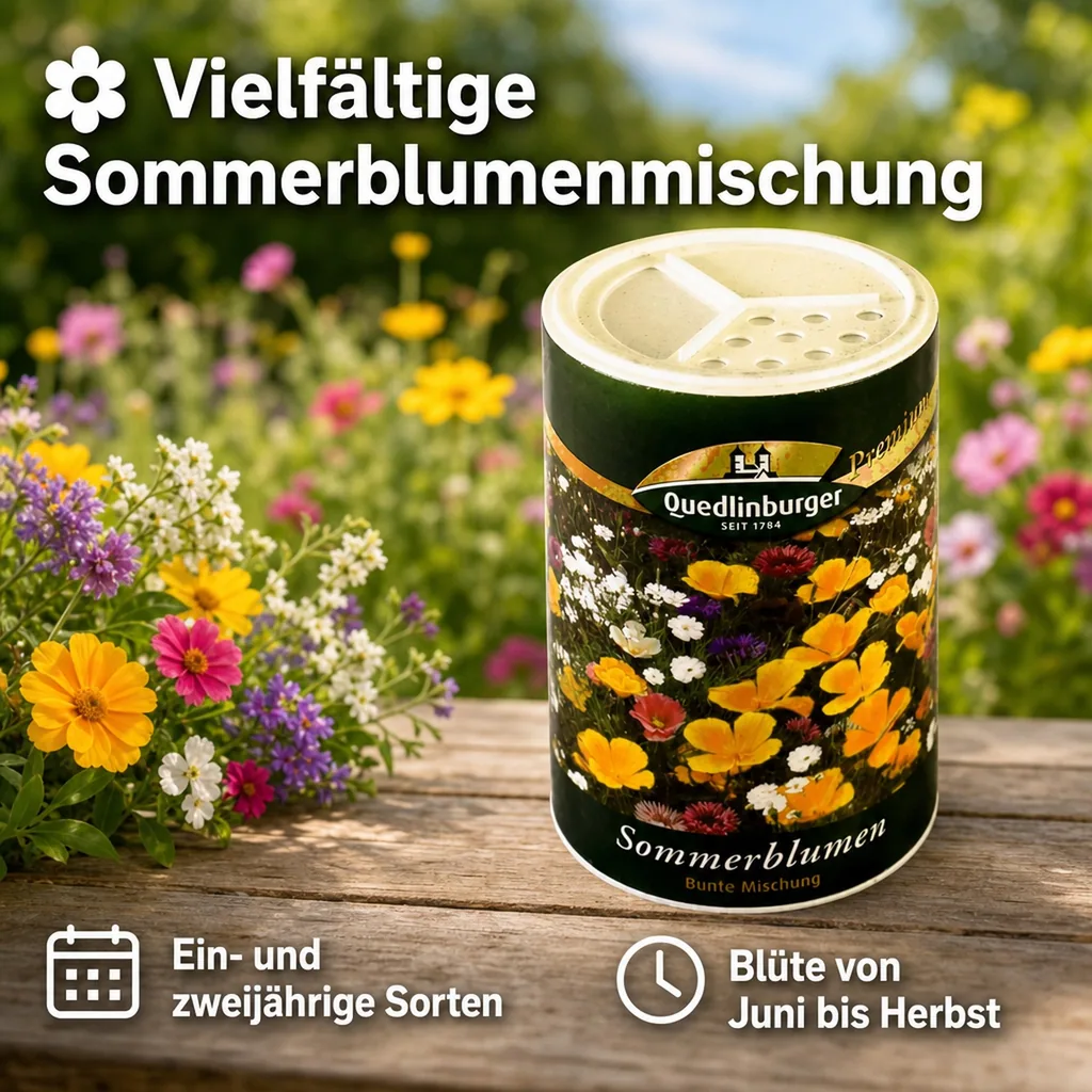 Sommerblumenmischung Dose 100g