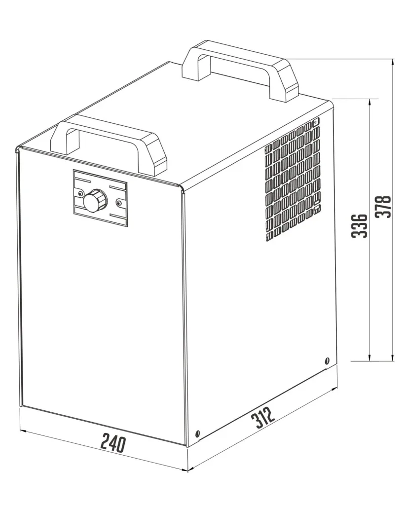Wassersprudler, Wasserspender, Trinkwassersprudler - Soda Pygmy 25, Green Line