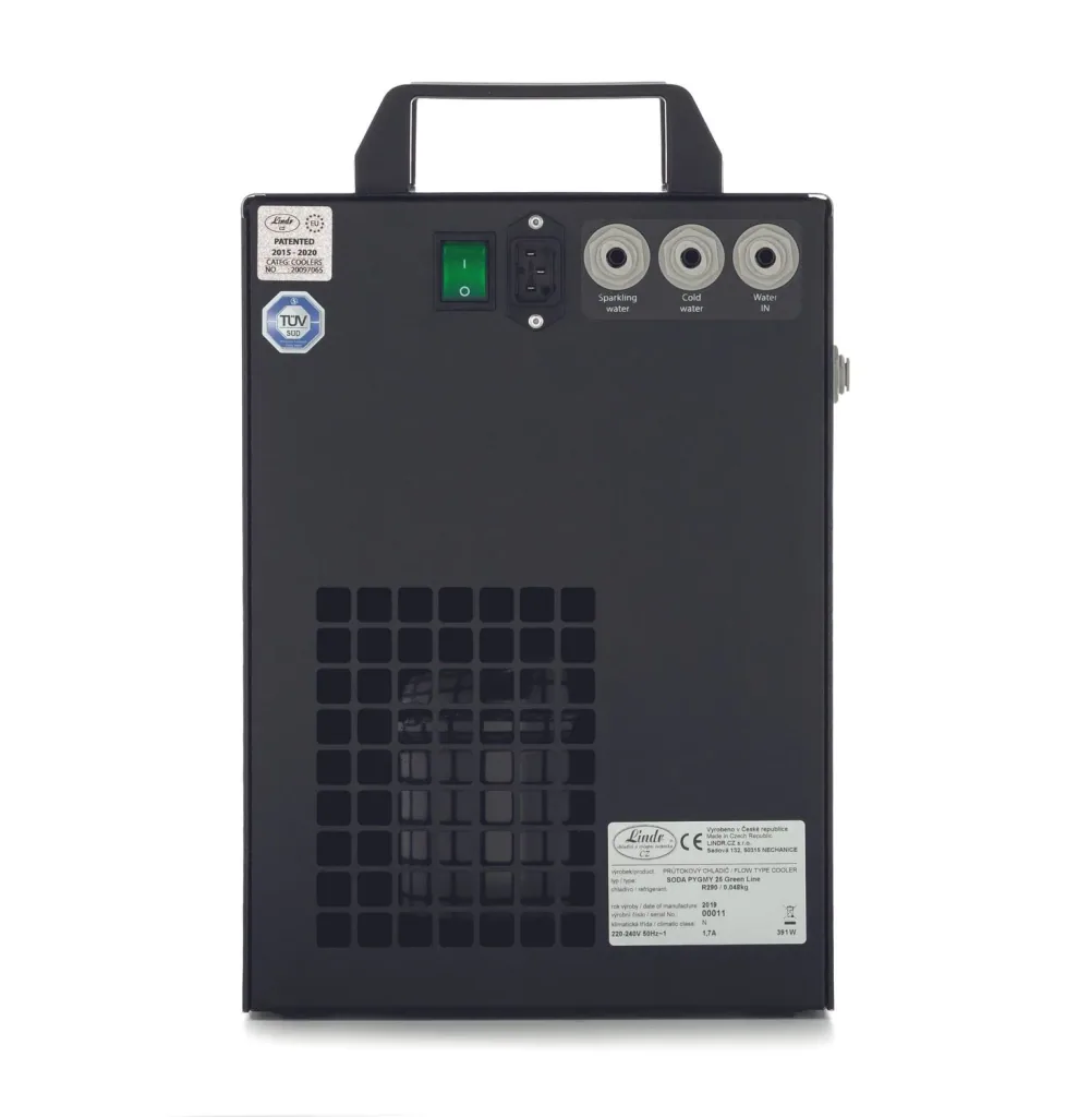 Wassersprudler, Wasserspender, Trinkwassersprudler - Soda Pygmy 25, Green Line
