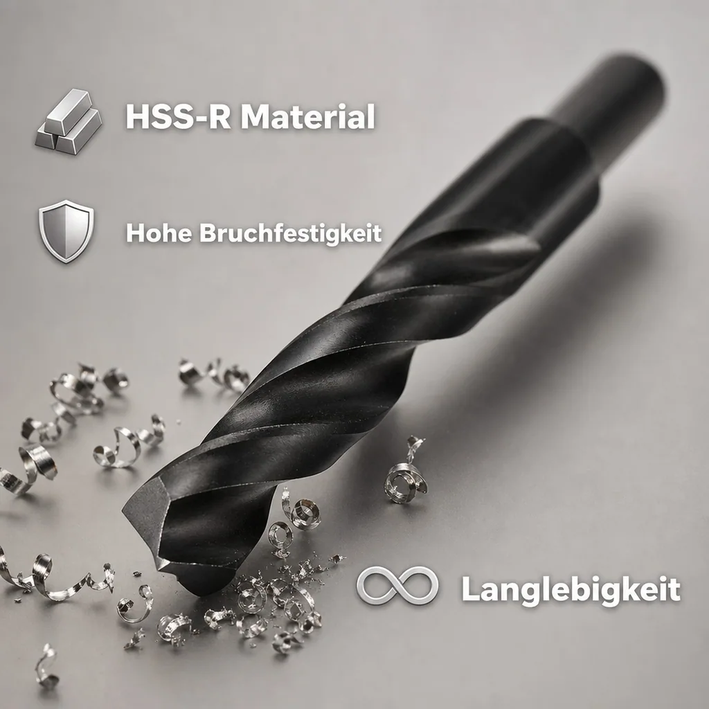 Spiralbohrer 15mm, HSS Spiralbohrer, DIN 338