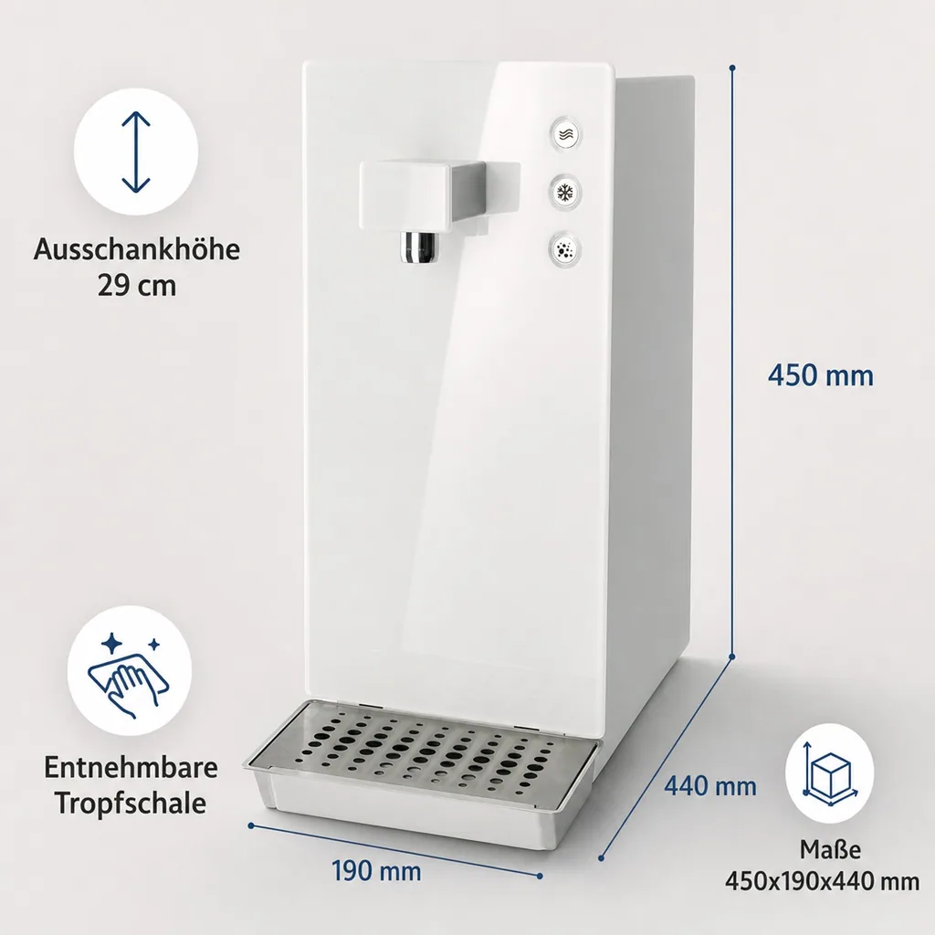 Wassersprudler, Wasserspender, Trinkwassersprudler - TWIST 25