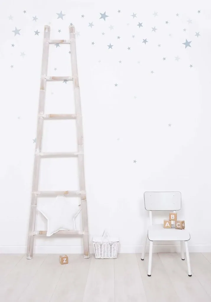 Lilipinso Wandsticker Basics gemischte Sterne, Farbe: deep ocean