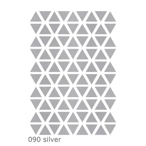 Lilipinso Wandsticker Basics Dreiecke, Farbe: jungle