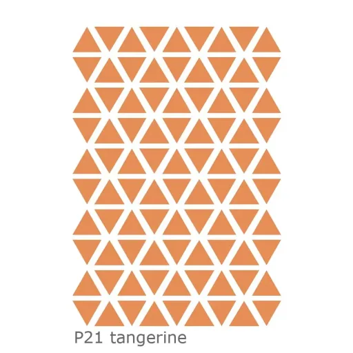 Lilipinso Wandsticker Basics Dreiecke, Farbe: jungle