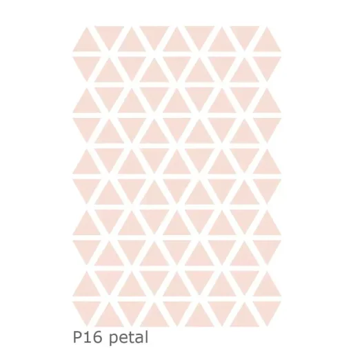 Lilipinso Wandsticker Basics Dreiecke, Farbe: jungle