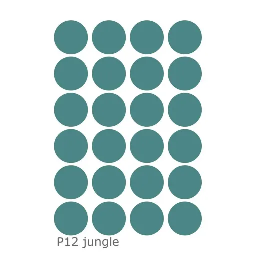 Lilipinso Wandsticker Basics Riesenpunkte, Farbe: black