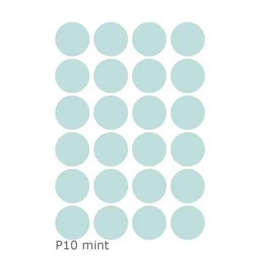 Lilipinso Wandsticker Basics Riesenpunkte, Farbe: black