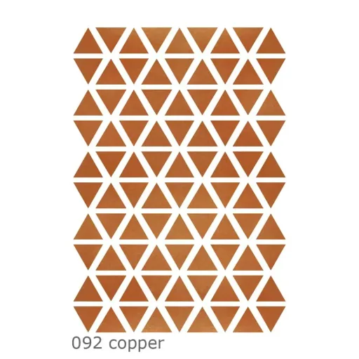 Lilipinso Wandsticker Basics Dreiecke, Farbe: black