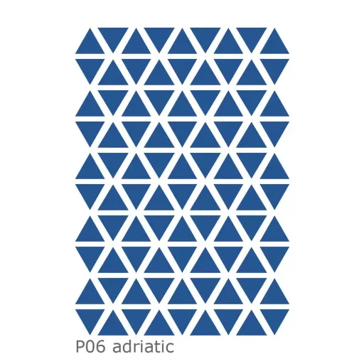 Lilipinso Wandsticker Basics Dreiecke, Farbe: mint