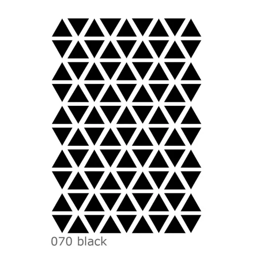 Lilipinso Wandsticker Basics Dreiecke, Farbe: mint