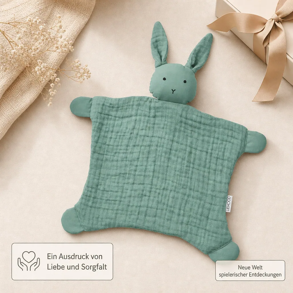 Liewood Schnuffeltuch - Addison, Farbe: Peppermint