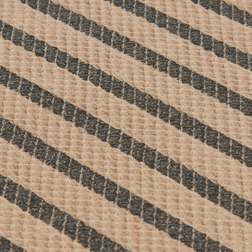 Nobodinoz LANDSCAPE Spielmatratze, 60 x 120 cm, Farbe: Streifen Sesam