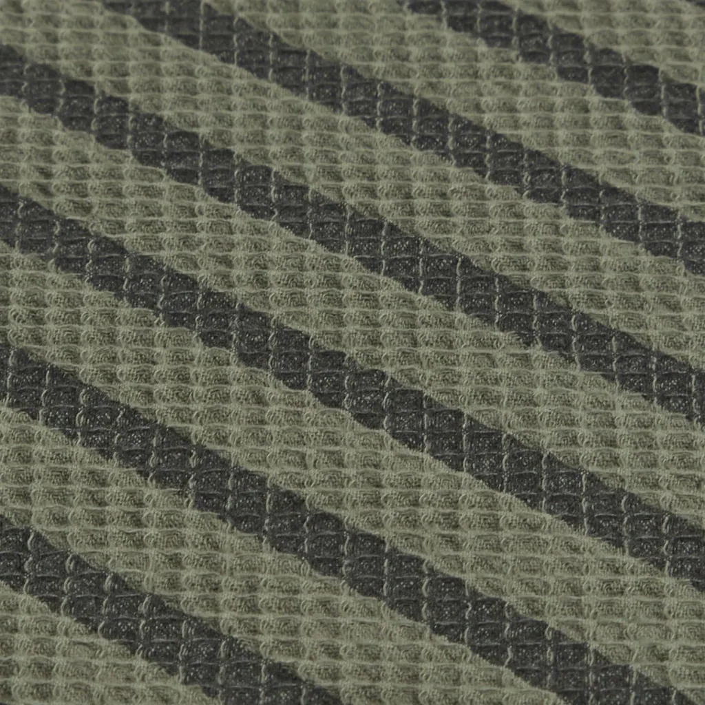 Nobodinoz LANDSCAPE Spielmatratze, 60 x 120 cm, Farbe: Streifen Vetiver