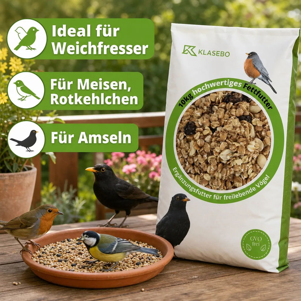 Fettfutter 10 kg, Vogelfutter