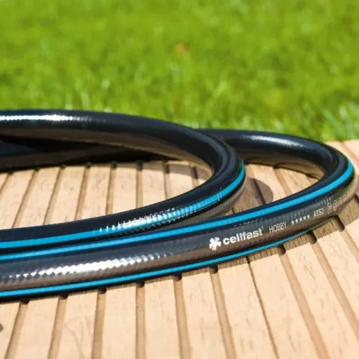 Gartenschlauch 3/4 Zoll 50m, lebensmittelecht, flexibel und knickfrei