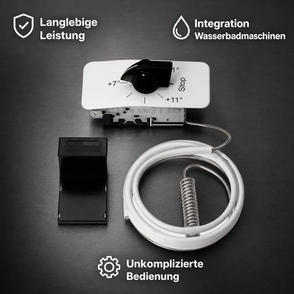 Thermostat mit Fühler, Eis bis +12°C