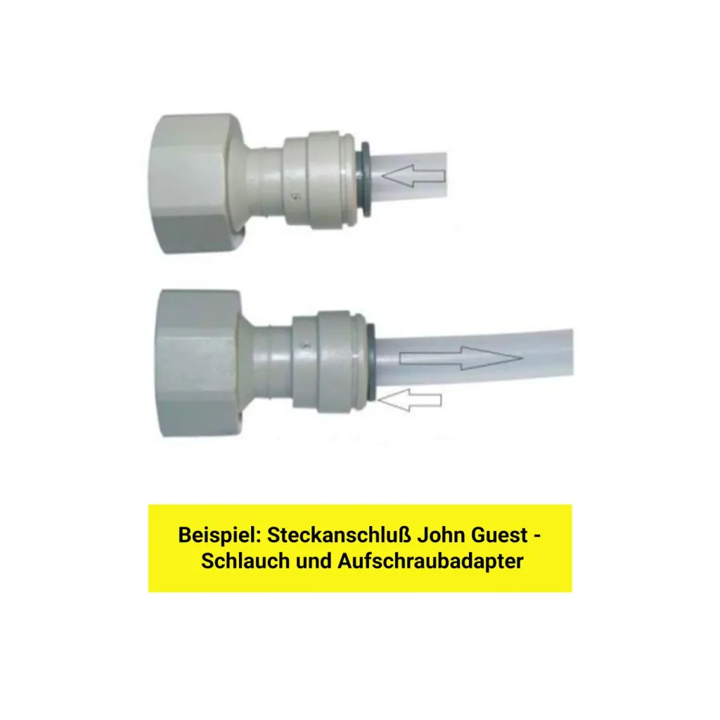 Adapter 5/8" für 3/8" Schläuche Aufschraub Verbinder