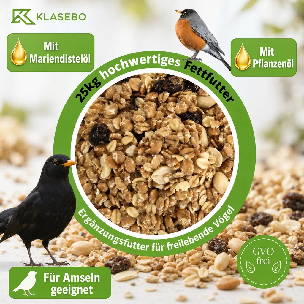 Fettfutter 25 kg, Vogelfutter