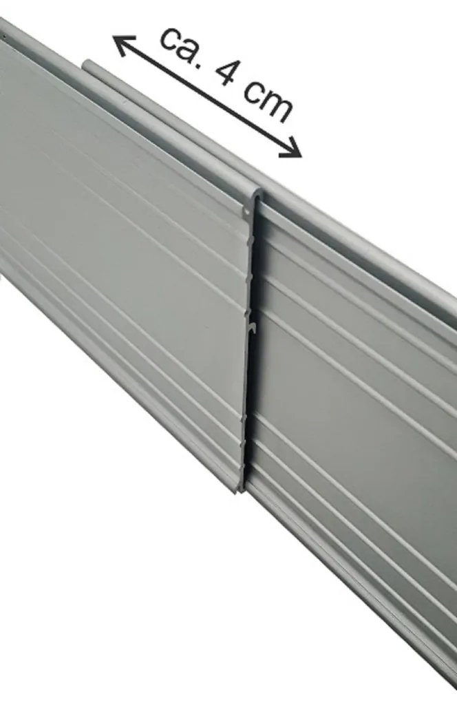 Ultra Starke Alu Rasenkanten 24cm x 100cm | Beeteinfassung | Beetumrandung | Beetbegrenzungen