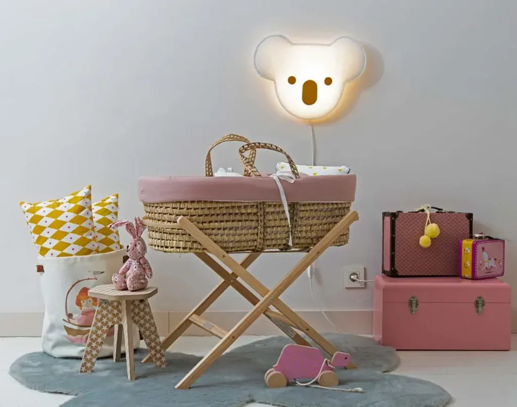 Buokids Soft Wandlampe Koala Bär senf gelb