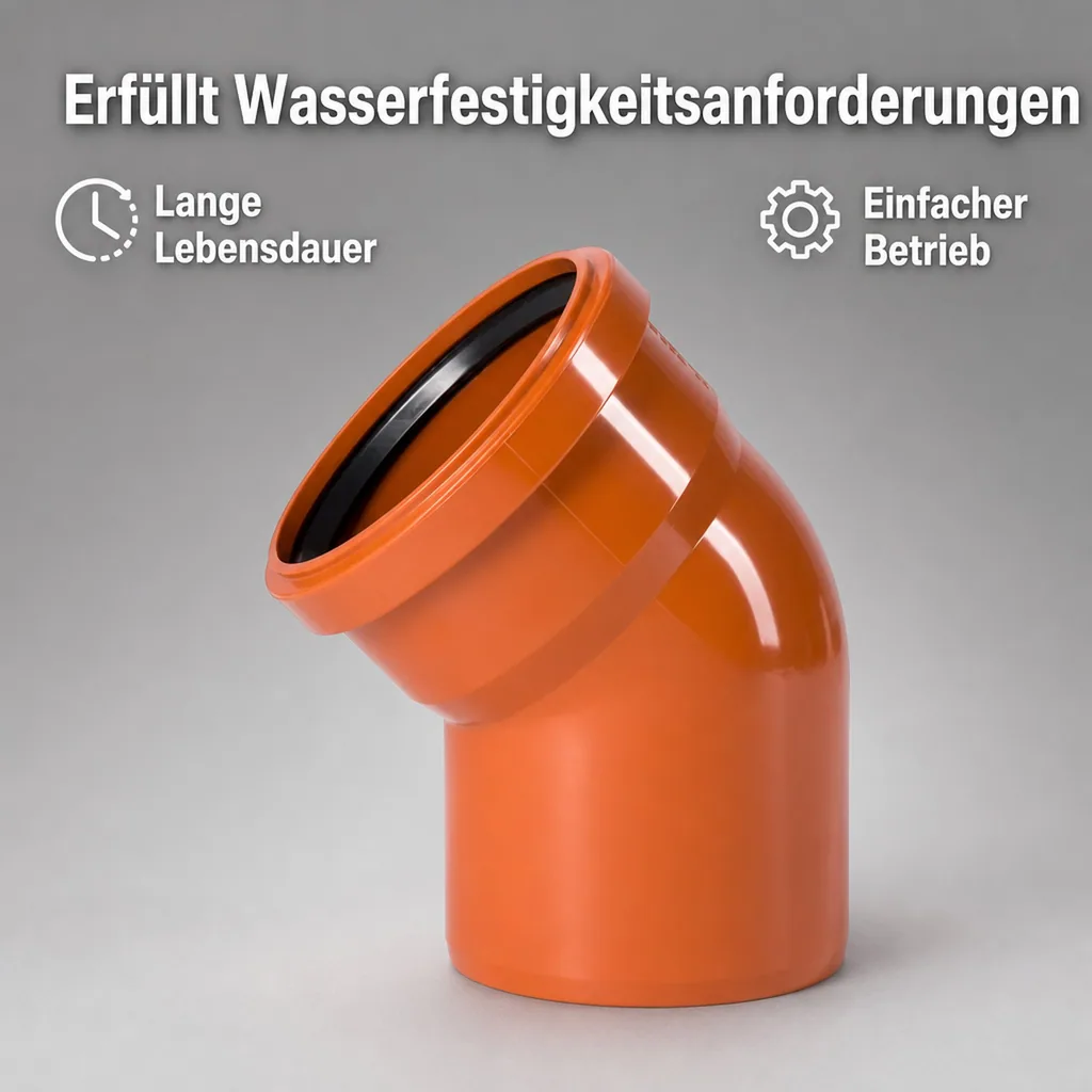 KGB Bogen DN/OD 125   45 Grad